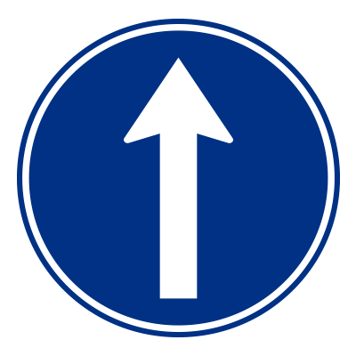 Seguir recto